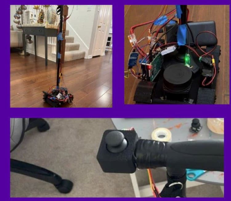 PathFinder smart cane prototype